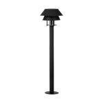 Eglo Lampada a piedistallo Chiappera Acciaio Nero | 330mm - IP54 - Adatto per 1x E27